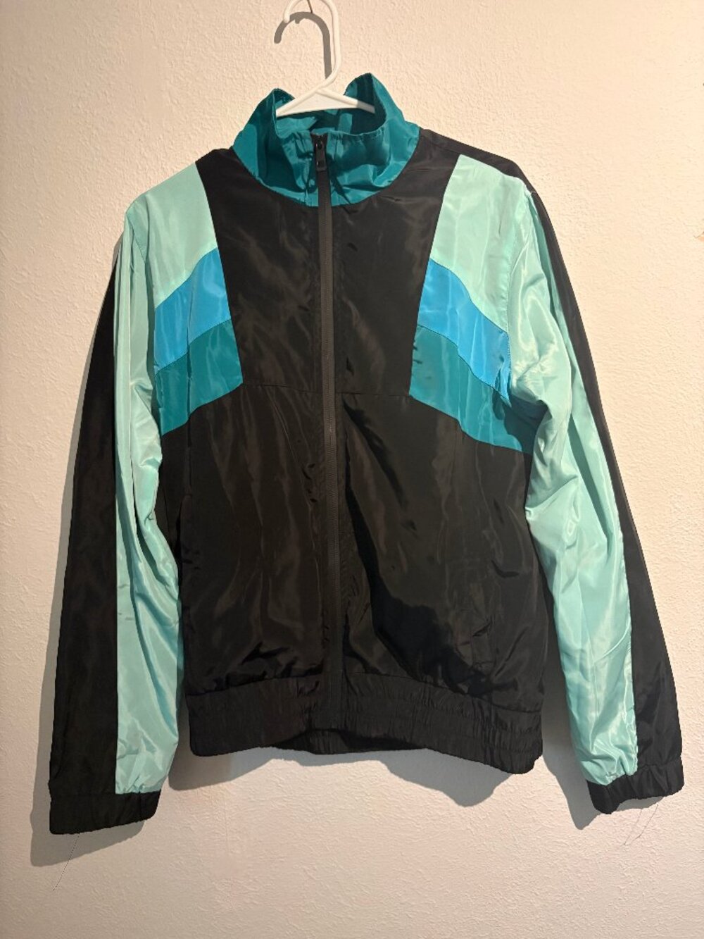 NWT WEIV Los Angeles 80s Retro Style Colorblock Tracksuit Set M